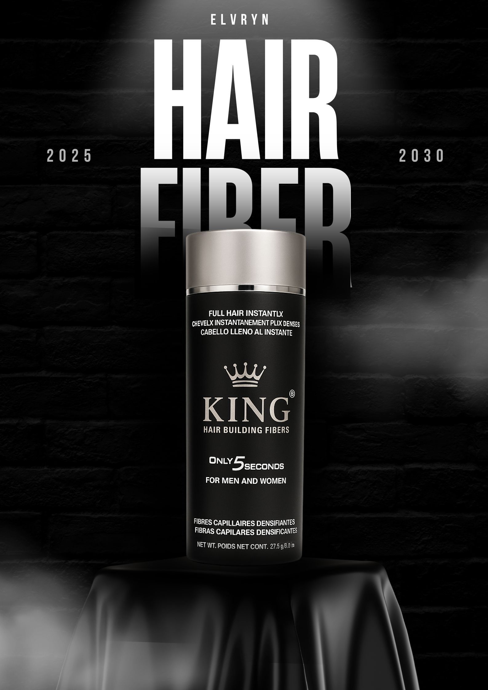 Hair Fiber Light Brown