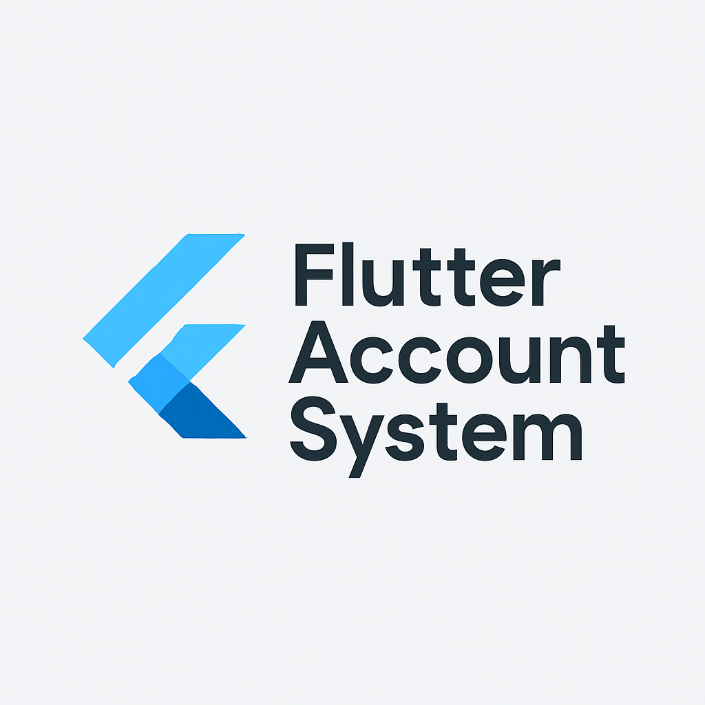 Flutter Mobile App Templete With Account System